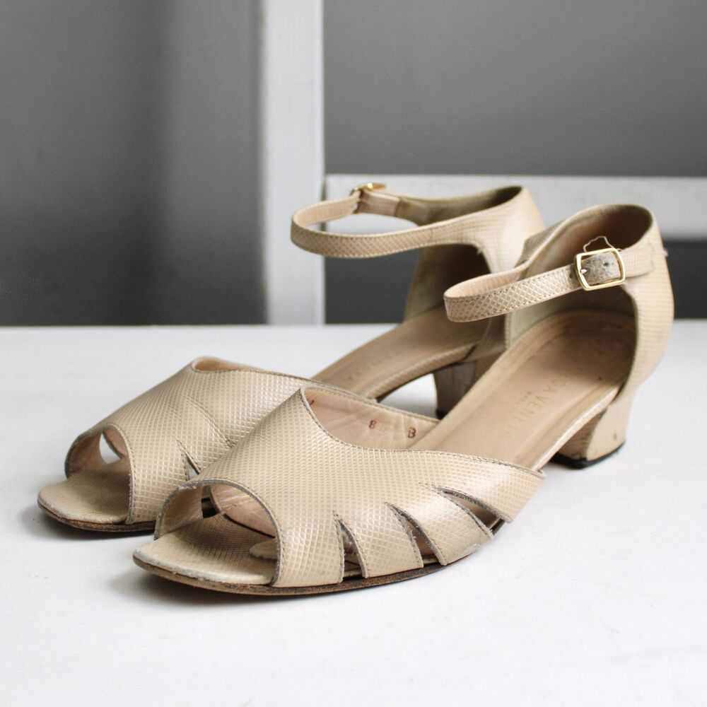 Bottega Veneta Beige Peep-Toe Ankle Strap Heels